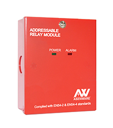 Módulo de Relé de Alarma Contra Incendio Direccionable AW-D113