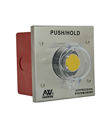 Interruptor para Abortar del Sistema de Supresión de Incendios AW-GD202